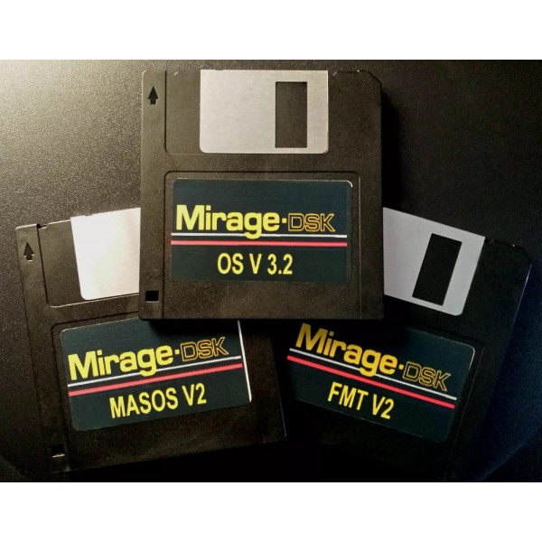 Ensoniq Mirage Operating System OS boot disk V3.2(3 Disk Set)