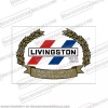 DiscontinuedDecals Fits Livingston Boat Co. Decal 7" x 10"