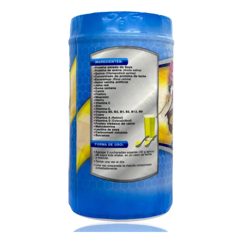 Proteína De Soya Avena Suero Kids Shake Vainilla 1.1 Kg