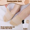 Radsocken 3 Pairs Toe Topper Socks, Half-Topper Socks Non Slip