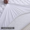 Casabella Quilted Waterproof Mattress Protector King- Hotel Quality Extra Deep
