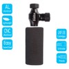 BriskMore Black CO2 Inflator Presta and Schrader Valve Compatible Bicycle