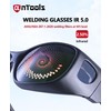AnTools IR 5.0 Welding Glasses, Wrap-around Welding Goggles, Anti-scratch Welding