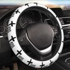 Jesus Cross Steering Wheel Cover Universal 15 Inch Car Accessories