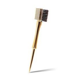On The Edge Baby Hair – Gentle Hair Brush Styling Tool, Double-Sided Hair Edge Brush, Baby Hair Brush with a Multi-Use Pointed End, Edge Comb Alternat