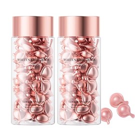 Retinol Serum for Face, 90pcs Retinol Capsules Essential Oil, Anti Wrinkle Serum, Anti Aging Face Serum, with Niacinamide & Hyaluronic Acid, Smooth Fine Line (2 Packs)