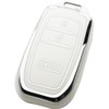 Tautrophen Key Fob Cover Fit for Toyota Prius Corolla Cross Hatchback Tundra Sequoia LE XLE 2022-2024