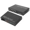 4 Ports Ethernet Fiber Switch TBCMC3414ES20A Plug Play Stable Sturdy