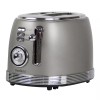 West Bend Toaster 2 Slice Retro-Styled Stainless Steel with 4