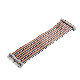 Kafuty 40 Pin GPIO Female to Female Flexible Cable Flat Cable for Banana Pi/Raspberry Pi 2/3