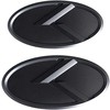 2 x K5 Forte Rio Optima Black Car Front Bonnet
