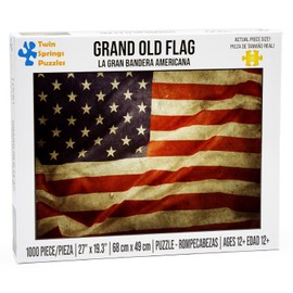 Grand Old Flag Twin Spring Goods 1000 Piece Jigsaw Puzzle 1,000 pcs