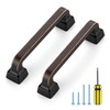 Ravinte Decor 25 Pack Oil Rubbed Bronze Cabinet Handles 3-3/4