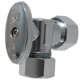 2 Pc XFITTING 5/8 Inch Od Compression x 5/8 Inch OD Compression Angle Valve, 5-5-1=2XX