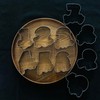 LUBTOSMN Large Number Cookie Cutter Set with Word-10 Piece-Diswasher Safe-#1#2#3#4#5#6#7#8#9#10