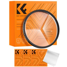 K&F Concept 82mm Triple Prism Filter - Kaleidoscope Lens Filter, K9 Optical Glass, Multiple Refractions, Special Effect Filter for Camera Lens