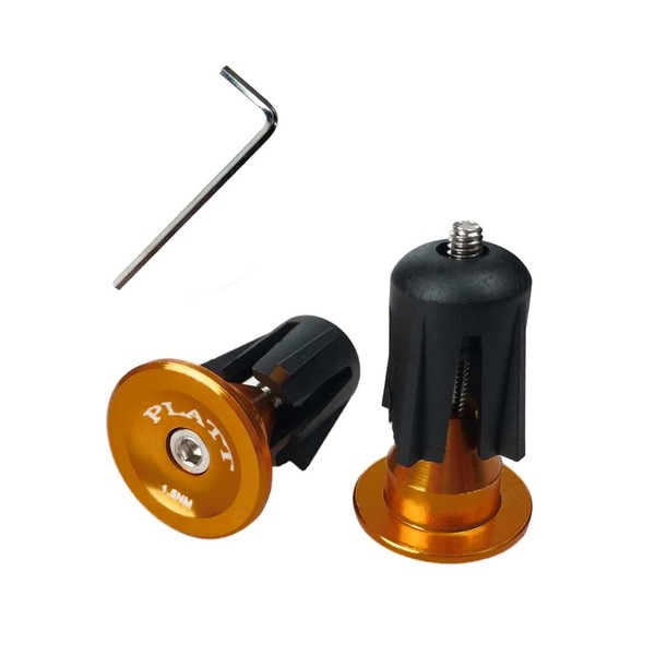 PLATT Bicycle Handlebar Plugs Aluminium Handlebar End Caps Bar End
