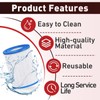 StreytoTek 4 Pcs PDM28 Spa Filter, Compatible with Dream Maker