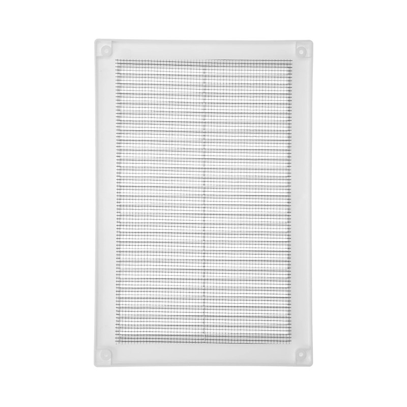 Vent Systems 6" x 10" Inch (Opening Dimensions) Plastic White
