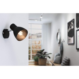 Paulmann Spotlight Davy max 1x20W E27 Black 230V