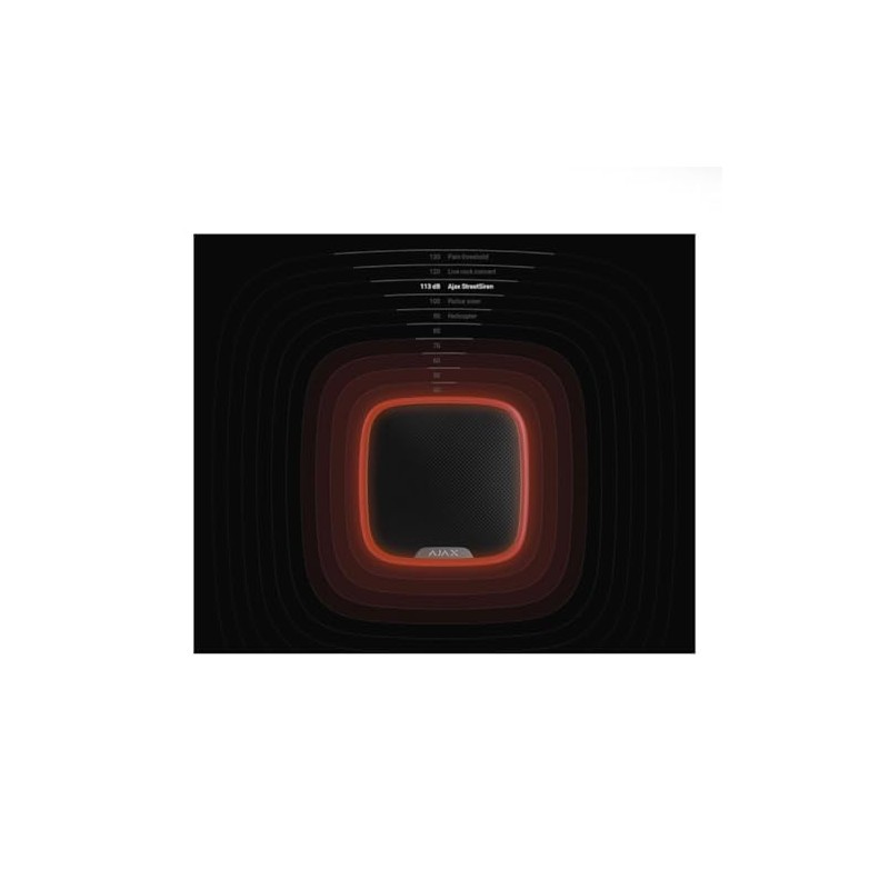 Sirène extérieure sans fil StreetSiren - White Ajax