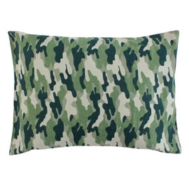 Hudson Baby Unisex Baby Cotton Toddler Pillow Case, Camo, One Size