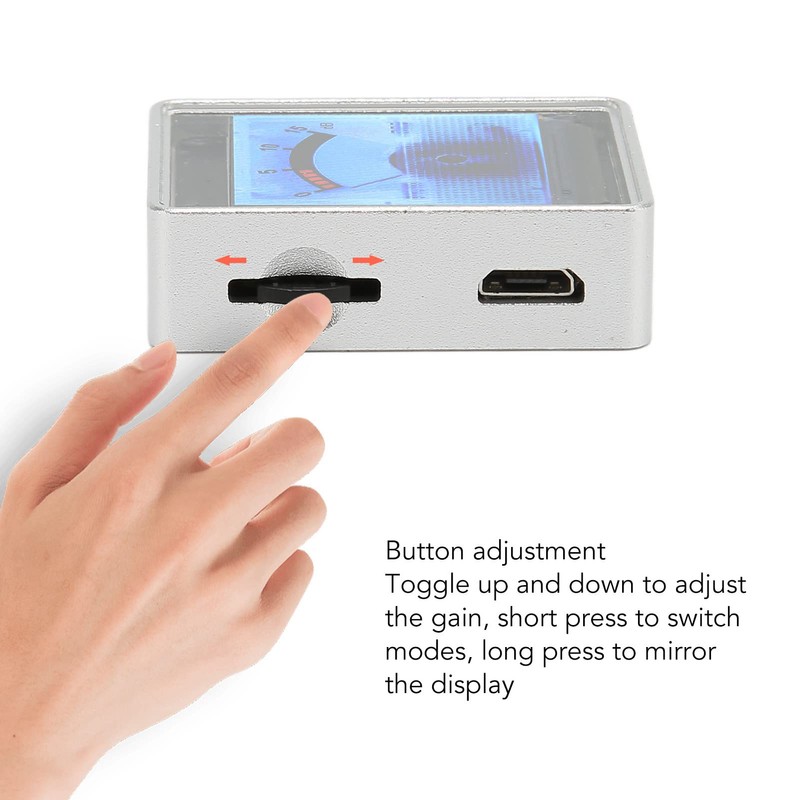 VU Meter Level Amp, VU Meter Aluminium Alloy Shell Voice