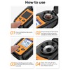 Aicevoos Brix Meter, Digital Brix Refractometer Automatic Temperature Compensation Brix