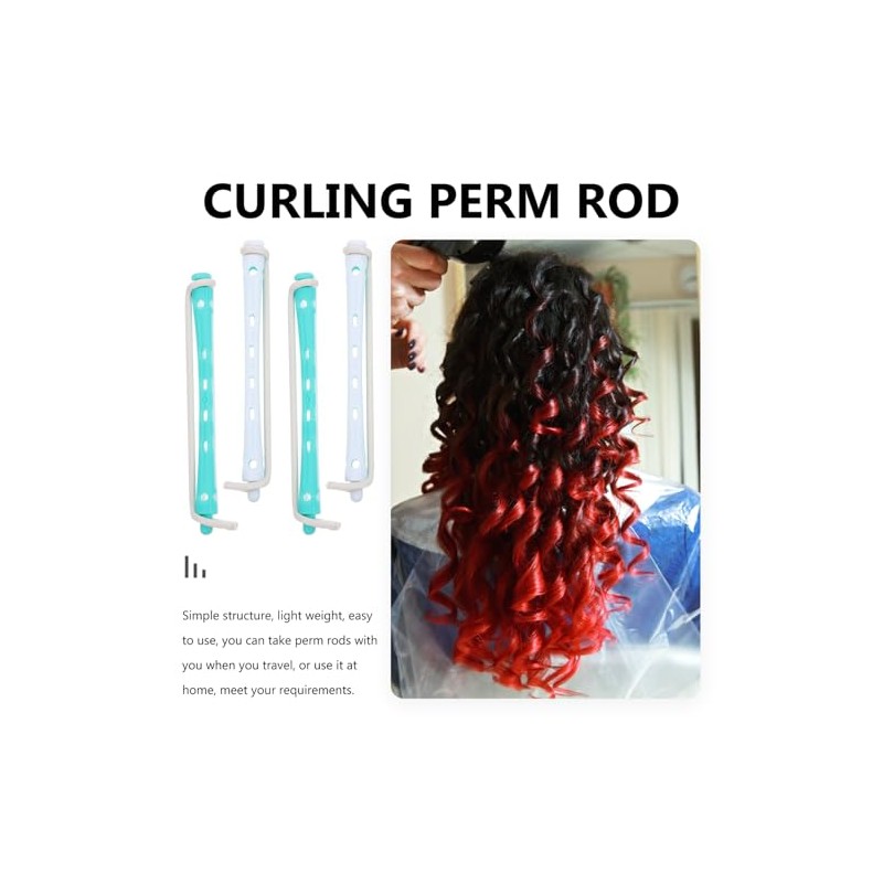 Rizadora De Cabello Varillas Para Niñas Set De 12 Varillas
