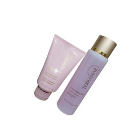 Terramar Consistently Soft, Kit de Limpieza Facial, Crema Limpiadora Hidratante 130g y Tnico Hidratante 240ml                                         