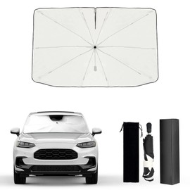 RASPILLERE Umbrella Sunshade for Honda HRV 2025 Accessories, Foldable Windshield Cover Sun Shade Umbrella Sun Visor with UV Block Windshield Heat Insulation Protection (for Honda HRV 2023-2025