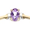 Citerna 9 ct Yellow and White Gold Amethyst Birth Stone