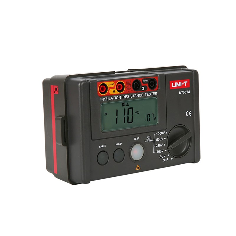 UNI-T Digital Megohmmeter UT501A Insulation Resistance Tester Multimeter, Electrician Megohm