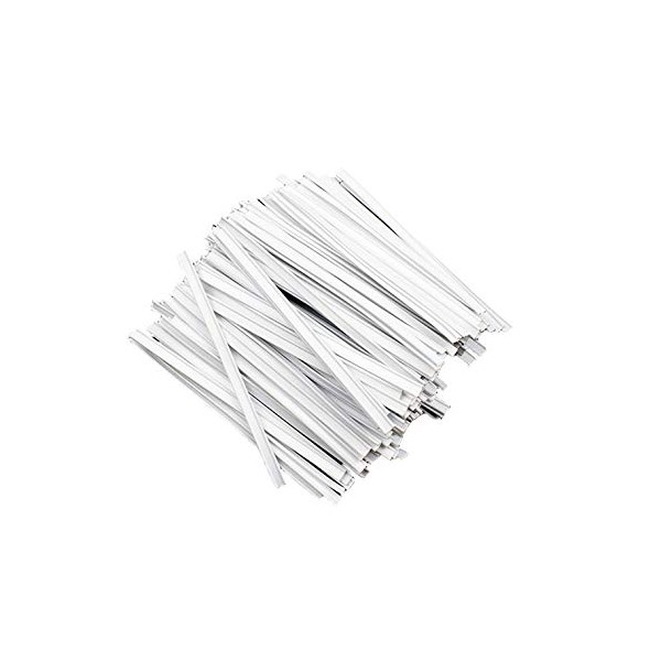 Mask Nose Wire, 2 Core, 30 Piece Set, 30 Pieces 3.5 inches (9 cm), White Mask Wire, Shape Retention, Handmade, DIY, Materials, Mask Nose, Tape, Crafts, Handmade Mask, Nose Fitter, Fastener