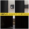 NICETOWN Vintage Open Linen Weave Flax Thermal Curtains, 100% Blackout