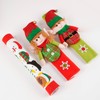 CRCZK 3Pcs Elf Refrigerator Handle Covers, Christmas Elf Fridge Handle