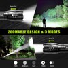 REHKITTZ Torch, Torches Led Super Bright 2000 Lumen (2 Pack),