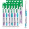GUM 12 Pack GUM 527 Technique Deep Clean Toothbrush Compact