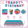 114 Pcs Vajilla De Lol Surpries Cumpleaños Decoración Fiesta