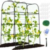 7ft Cucumber Trellis for Raised Bed, Garden Arch Trellis for