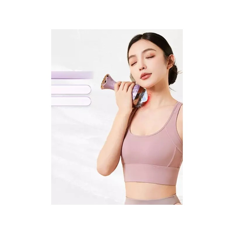 EMS 채움픽(채움마켓) EMS괄사 고주파 미세전류 마사지기 [+ 10ml 2병 +