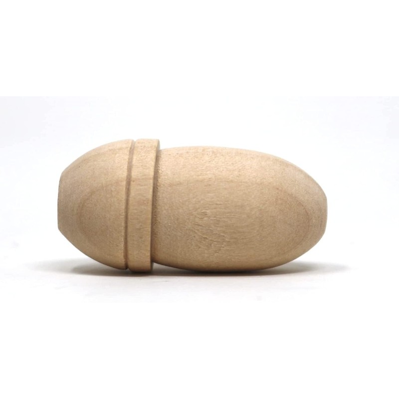 fiXte Large Wooden Wood Acorn Cord Pull Curtain Roman Blind