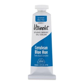 Utrecht Studio Series Cerulean Blue Hue Oil Paint 37ml Tube