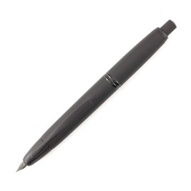 PILOT Vanishing Point Collection Refillable & Retractable Fountain Pen, Matte Black Barrel, Blue Ink, Extra Fine Nib (60579)