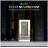 Mitaki-Japan® Mitaki-Japan Indoor Weather Station Clock Alarm with Snooze Calendar