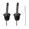 WAFJAMF 2 Pcs Liquor Pour Spouts, Stainless Steel Liquor Bottle