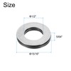 sourcing map 8 Sets TC815+2TRA Thrust Needle Roller Bearings with