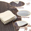 50 Pcs Cotton Muslin Drawstring Bags,10 x 8cm 100% Cotton