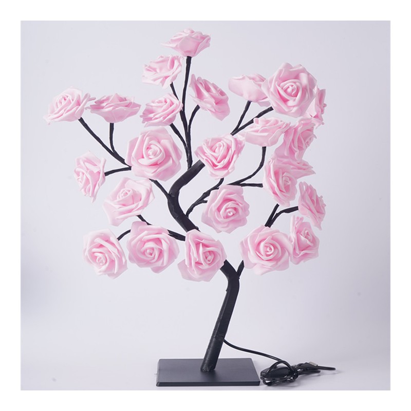 LED Tabletop Bonsai Tree Lamp USB Tree Lamp Christmas Bedroom