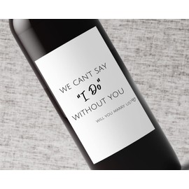 Officiant Thank You Gift | Officiant Wine Label | Officiant Proposal | Officiant Wedding Gift Idea | Marry Us? | Ordained Minister Gift